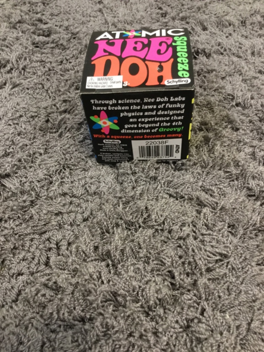 Atomic Needoh Squeeze Ball-Sensory Toy - Picture 3 of 5